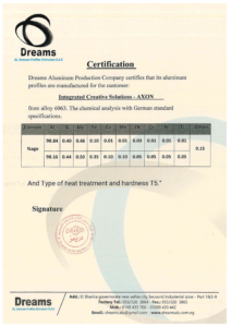Dreams Aluminium Production