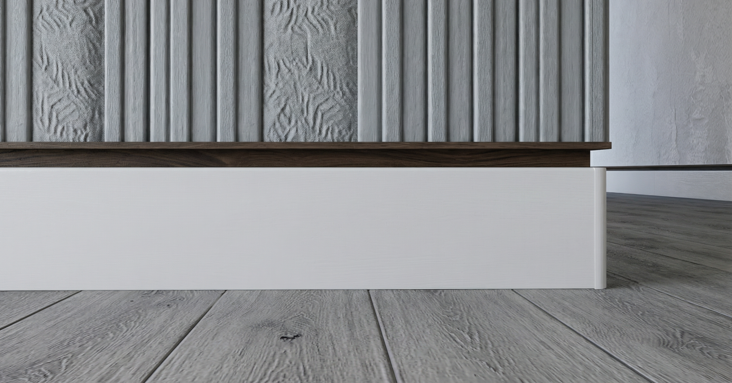 Aluminum Skirting with groove